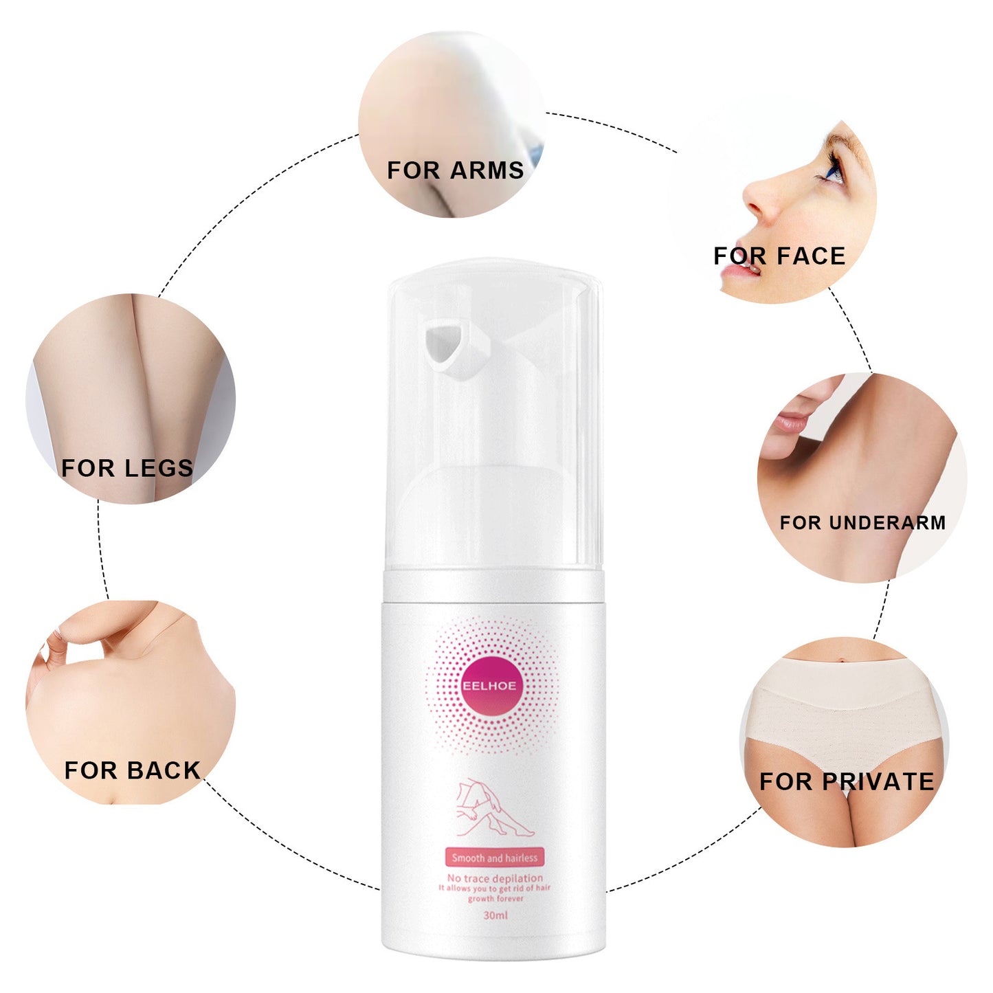 Hair Removal Spray Depilatory Armpit Hair And Legs