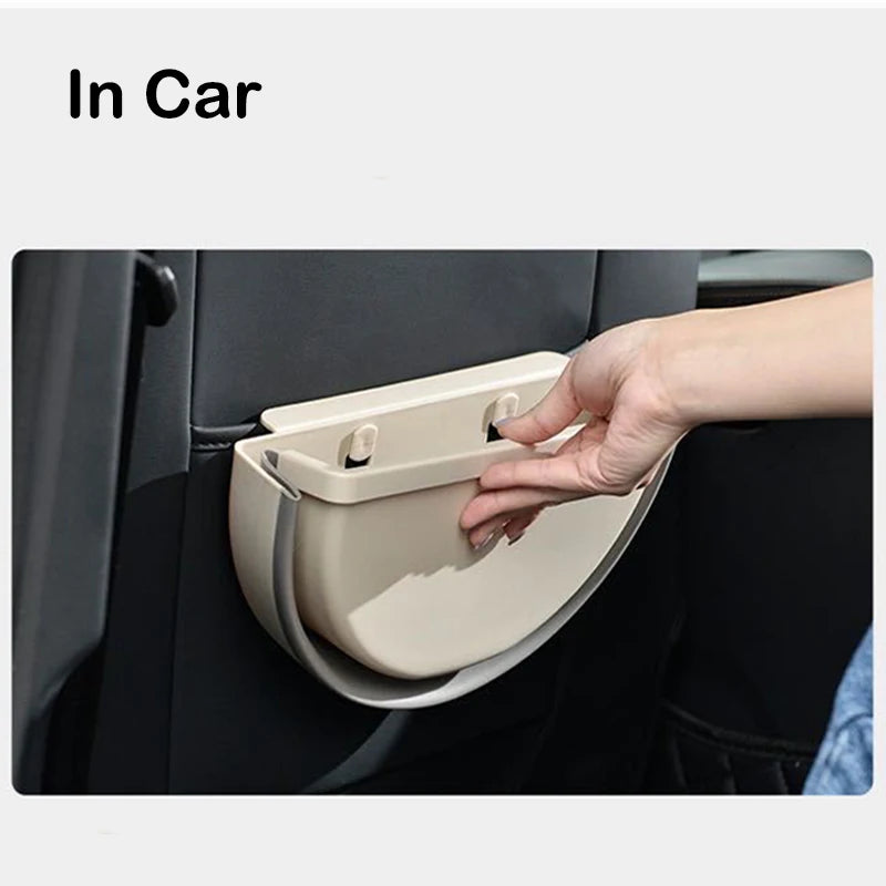 Mini Hanging Rubbish Bin Folding Trash Can
