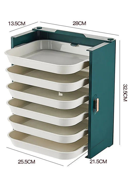 Kitchen Preparation Plate Organizer  | Yazijico™