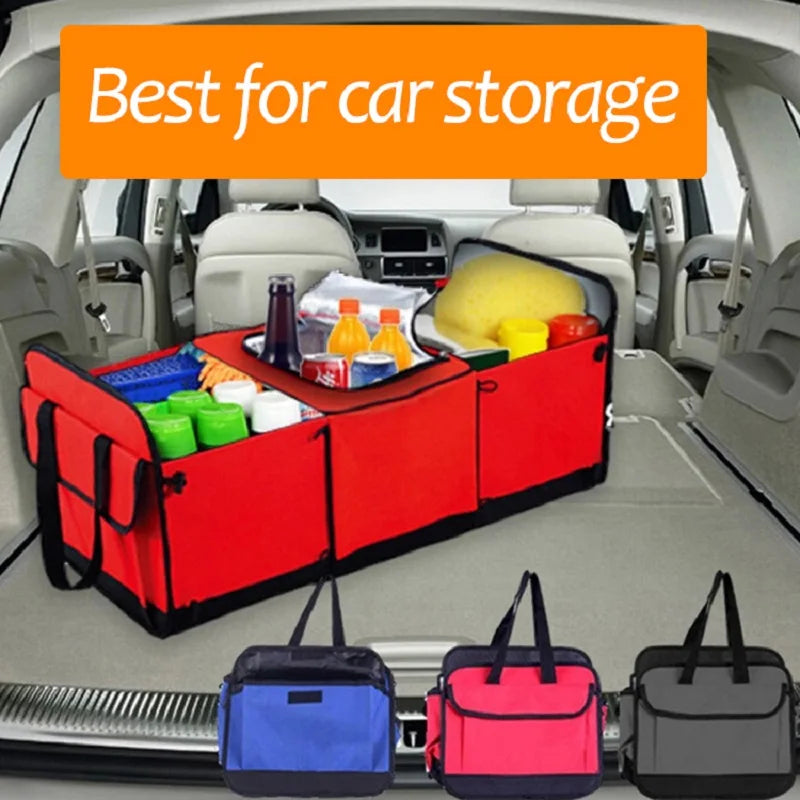 Yazijico™ Car Trunk Organizer Storage Box Collapsible - Yazijico™