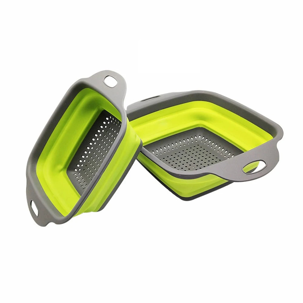 Foldable Vegetable Washing Drain Basket  Tools | Yazijico™