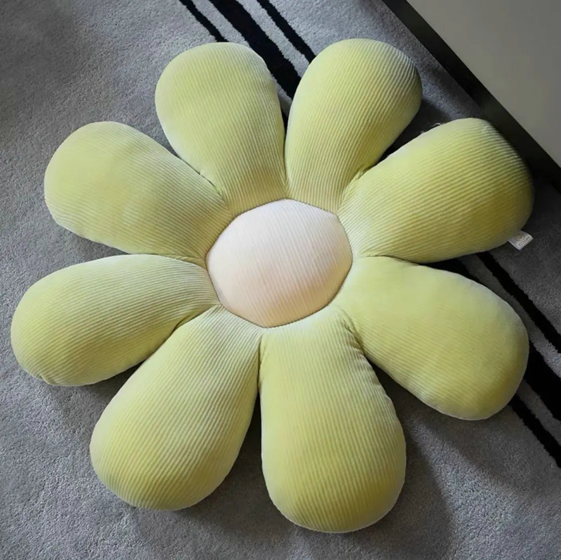 Stuffed Six Petal Flower Cushion Girly Room | Yazijico™