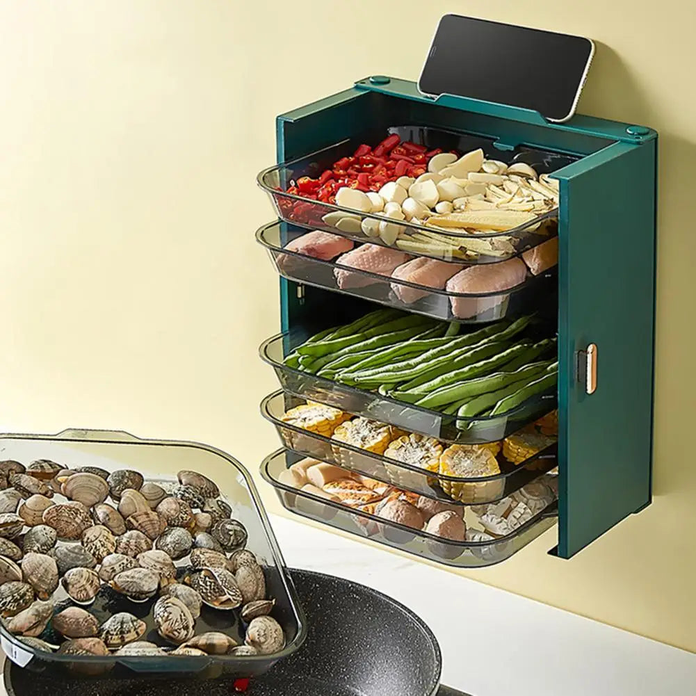 Kitchen Preparation Plate Organizer | Yazijico™