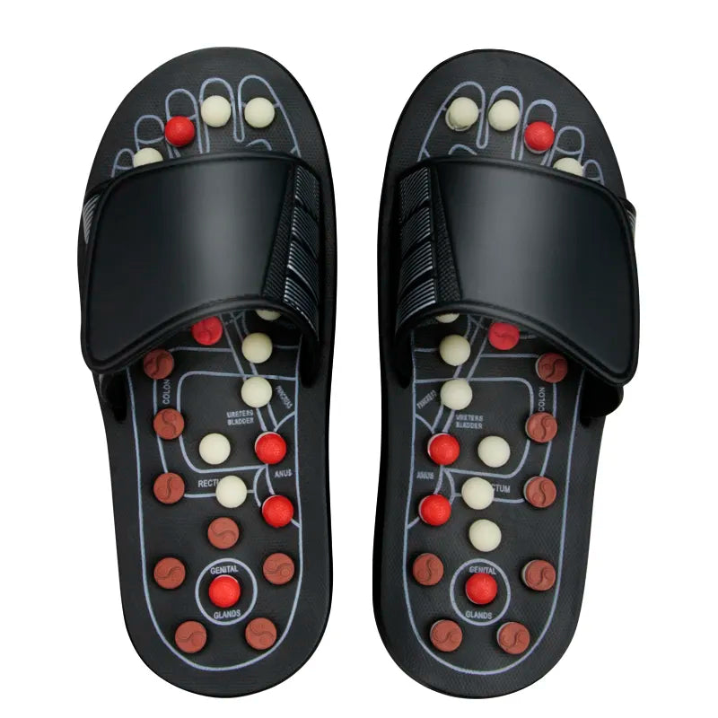 Feet Massage Slippers Foot Reflexology Acupuncture | Yazijico™