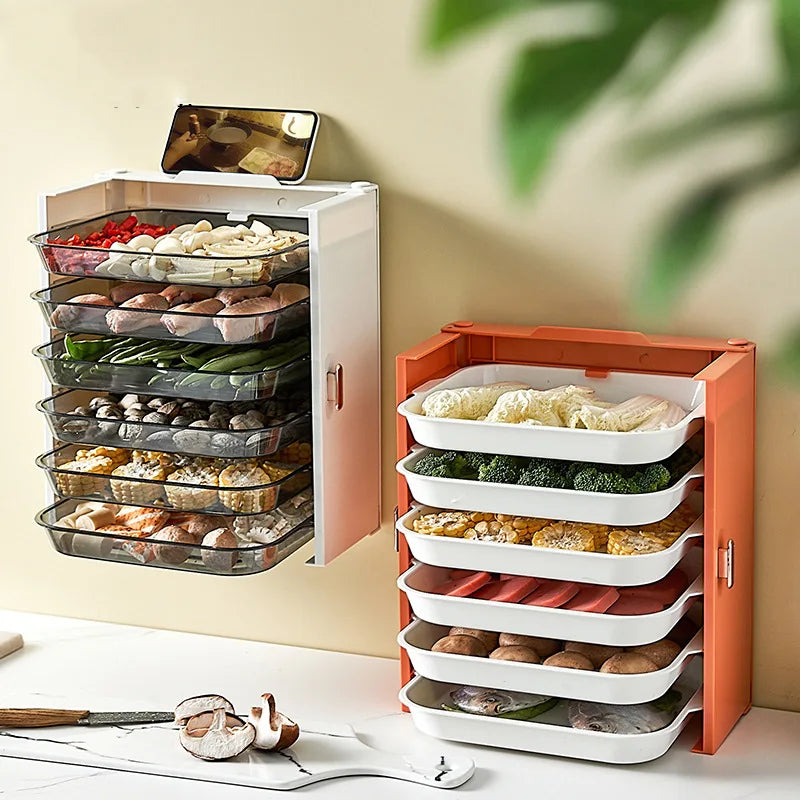 Kitchen Preparation Plate Organizer  | Yazijico™