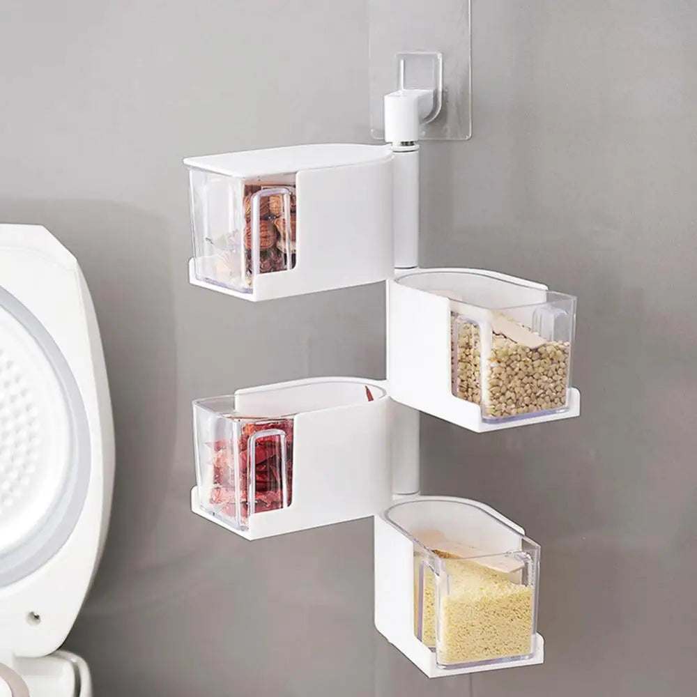 Food Storage Containers Adhesive Wall Box | Yazijico™