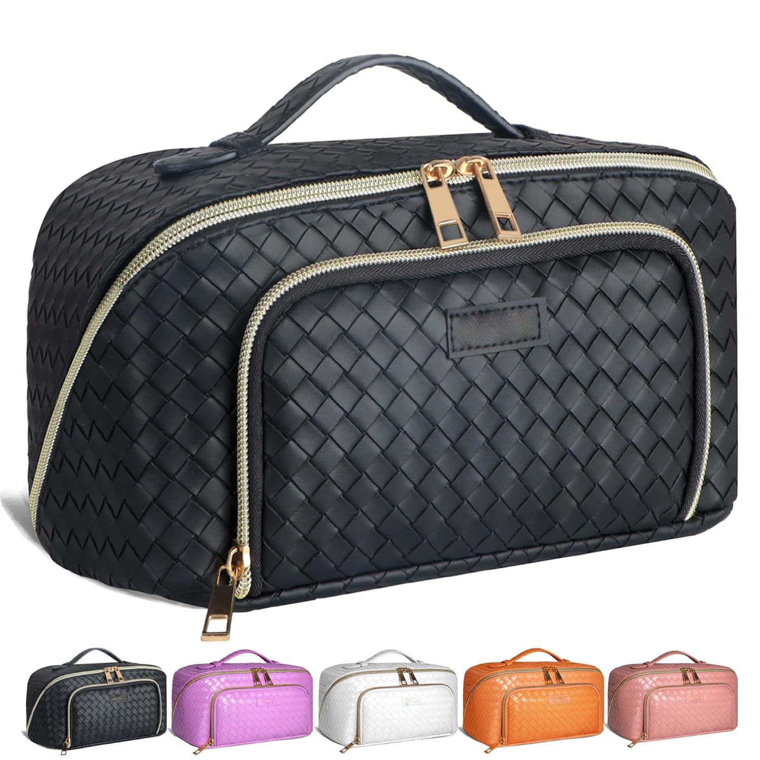 Large-Capacity Cosmetic Bag Portable Waterproof Makeup