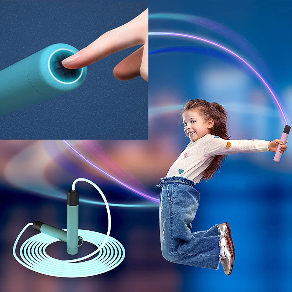 Luminous Rope Tangle-Free Rapid Speed Jumping