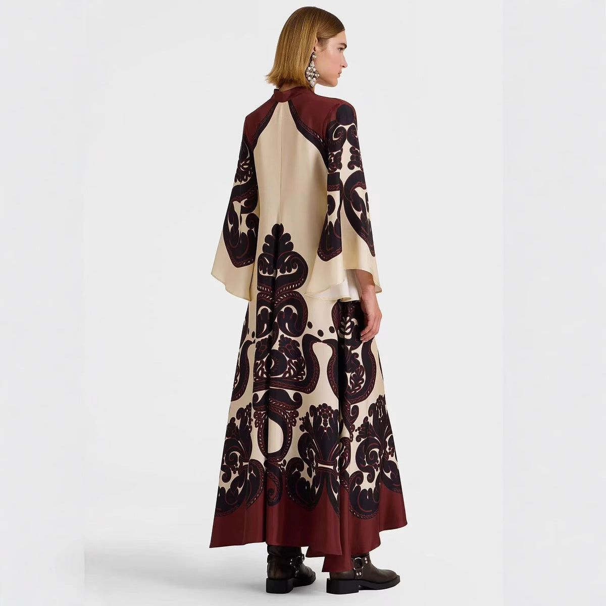 Middle East Muslim Ethnic Style swing skirt Dress