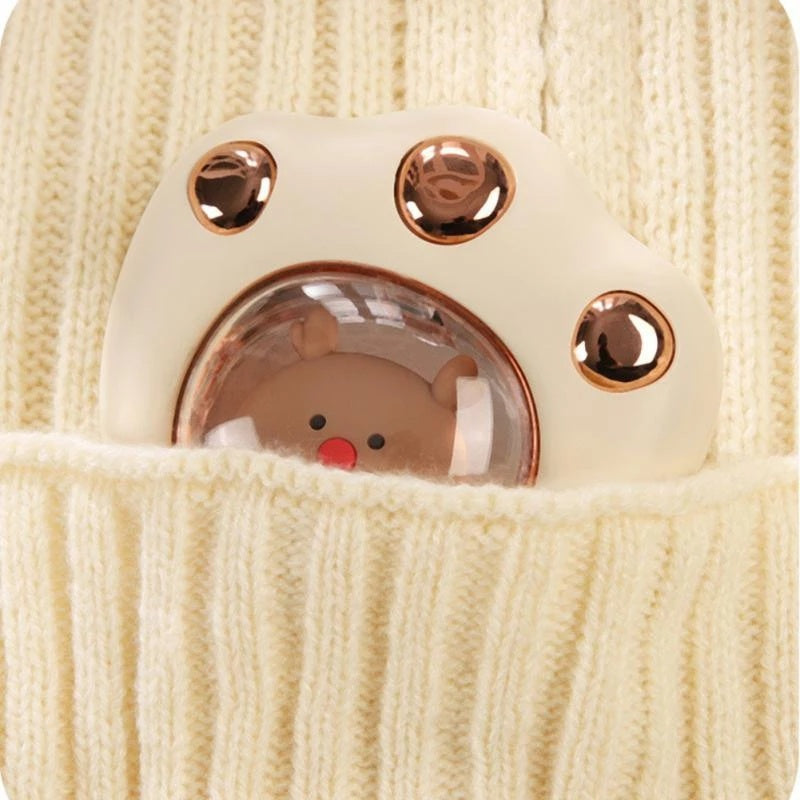 Mini Electric Hand Warmer Cat Paw Cute