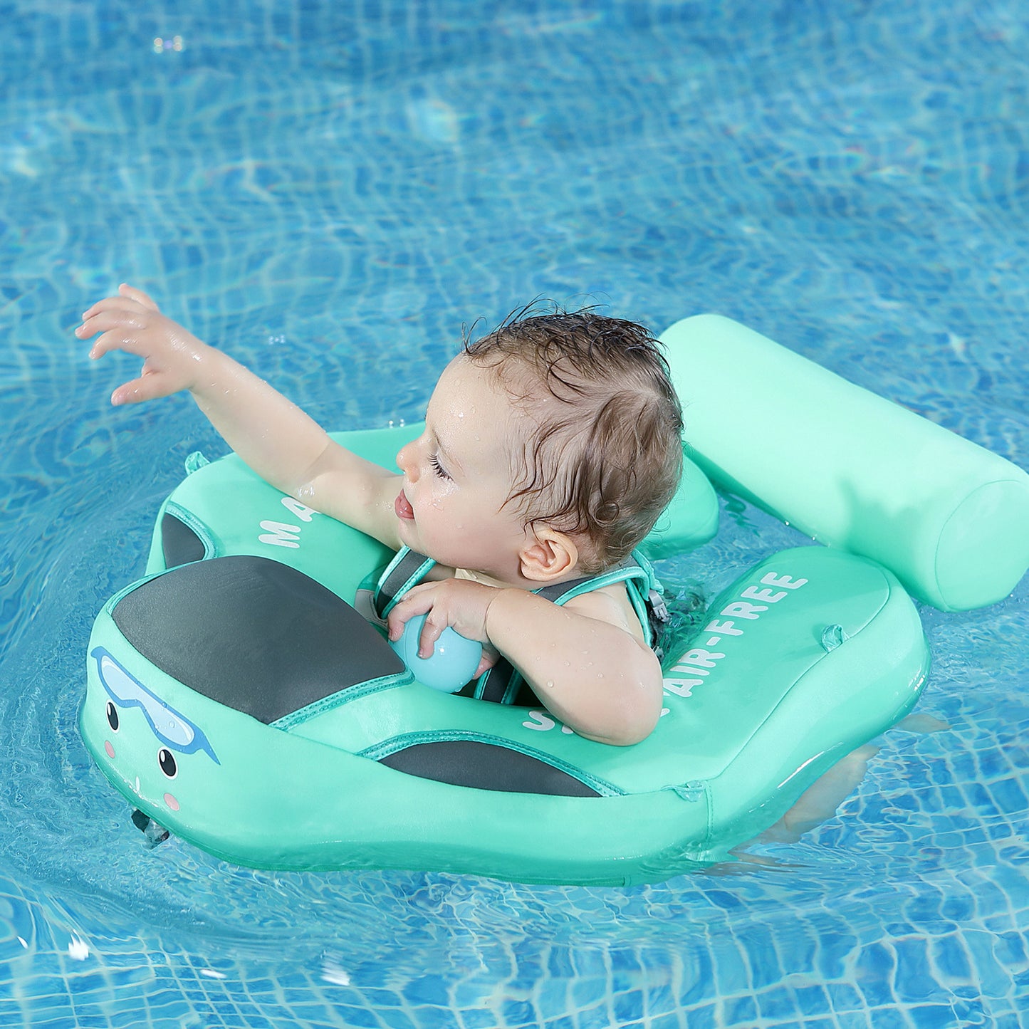 Non-inflatable Baby Swim ring Collar