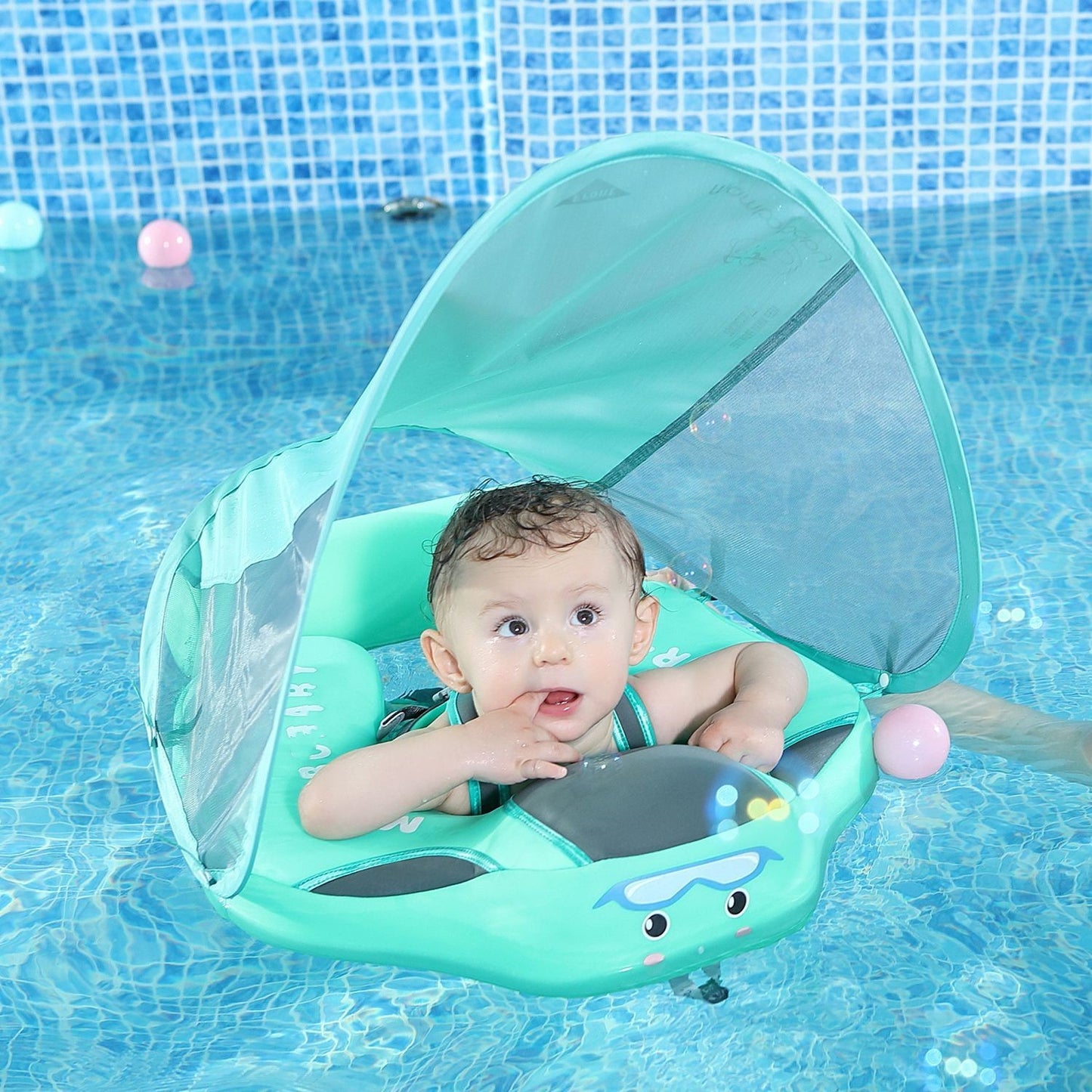 Non-inflatable Baby Swim ring Collar