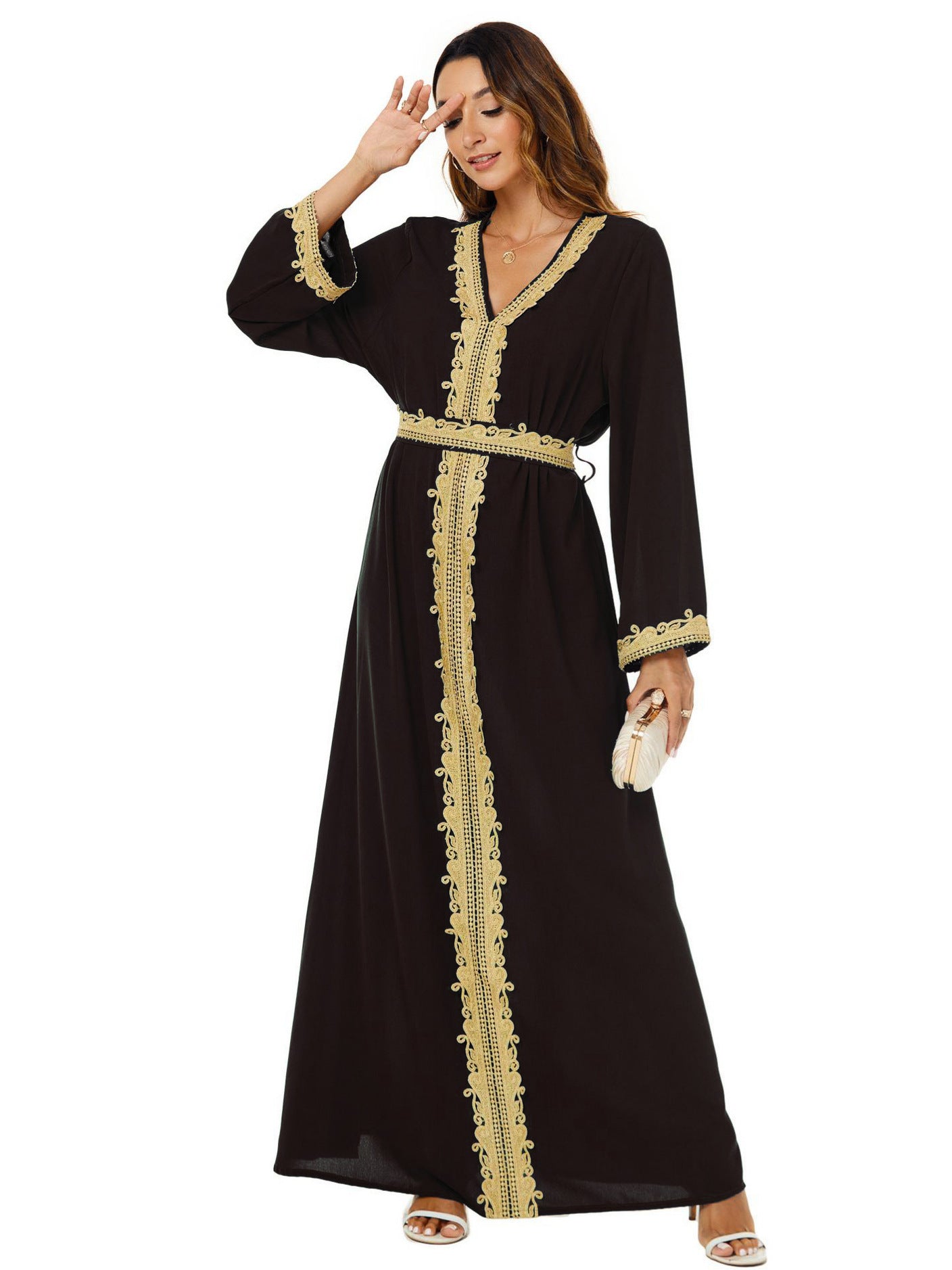 Robes pour femmes arabes du Moyen-Orient, d'Europe et d'Amérique | Yazijico™