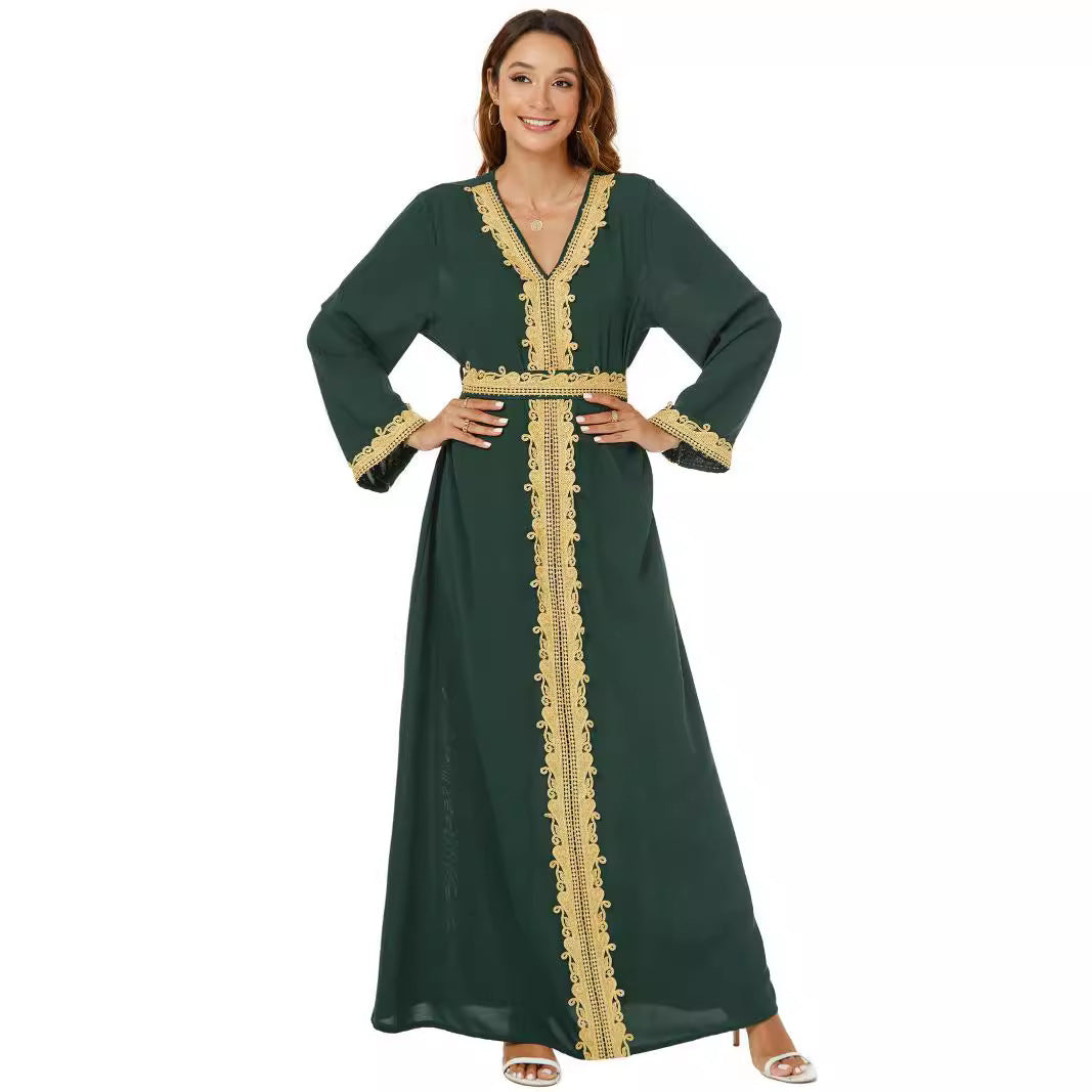 Robes pour femmes arabes du Moyen-Orient, d'Europe et d'Amérique | Yazijico™