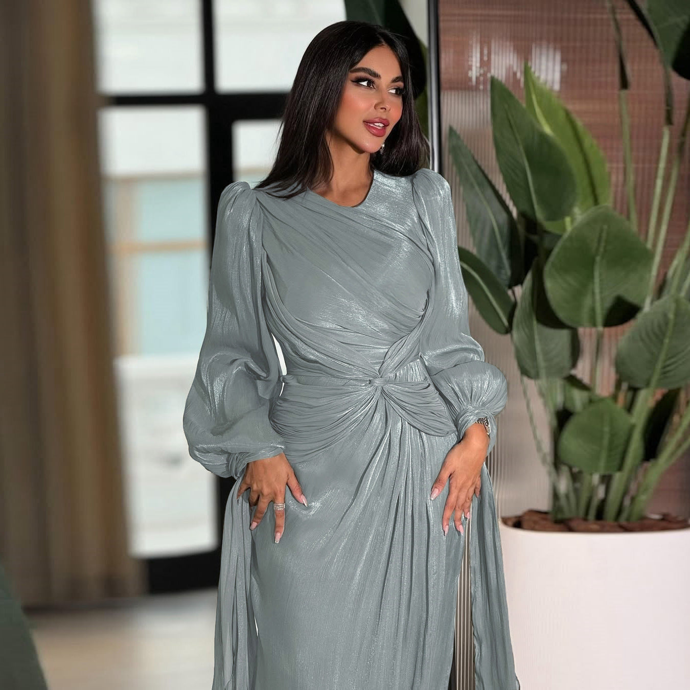 Middle East Dubai Robe Dress Muslim Women Yazijico™