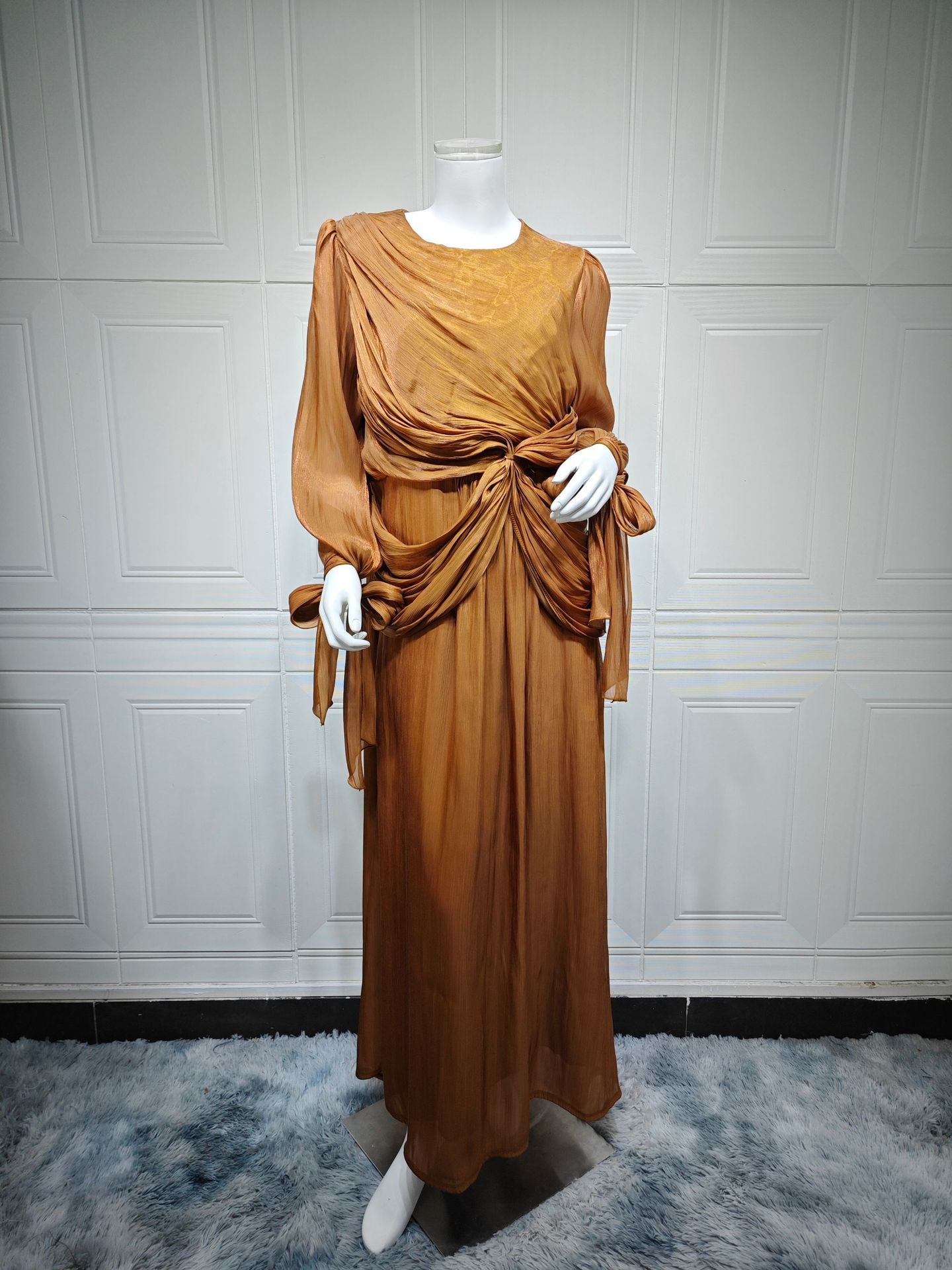Middle East Dubai Robe Dress Muslim Women Yazijico™