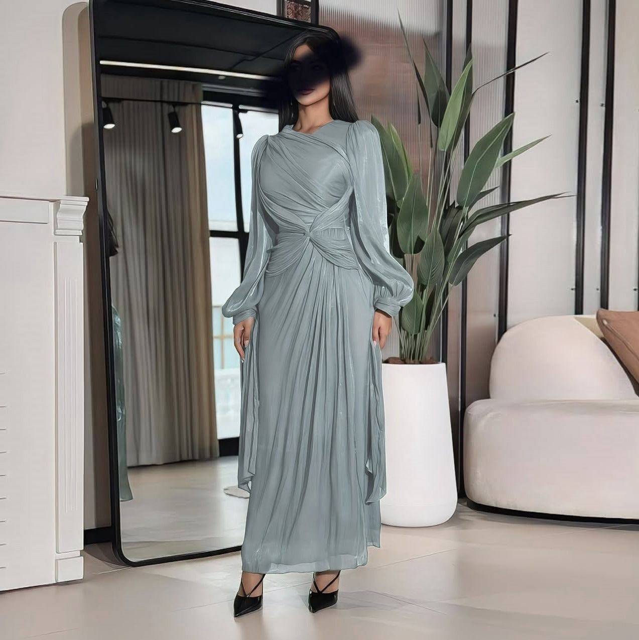 Middle East Dubai Robe Dress Muslim Women Yazijico™