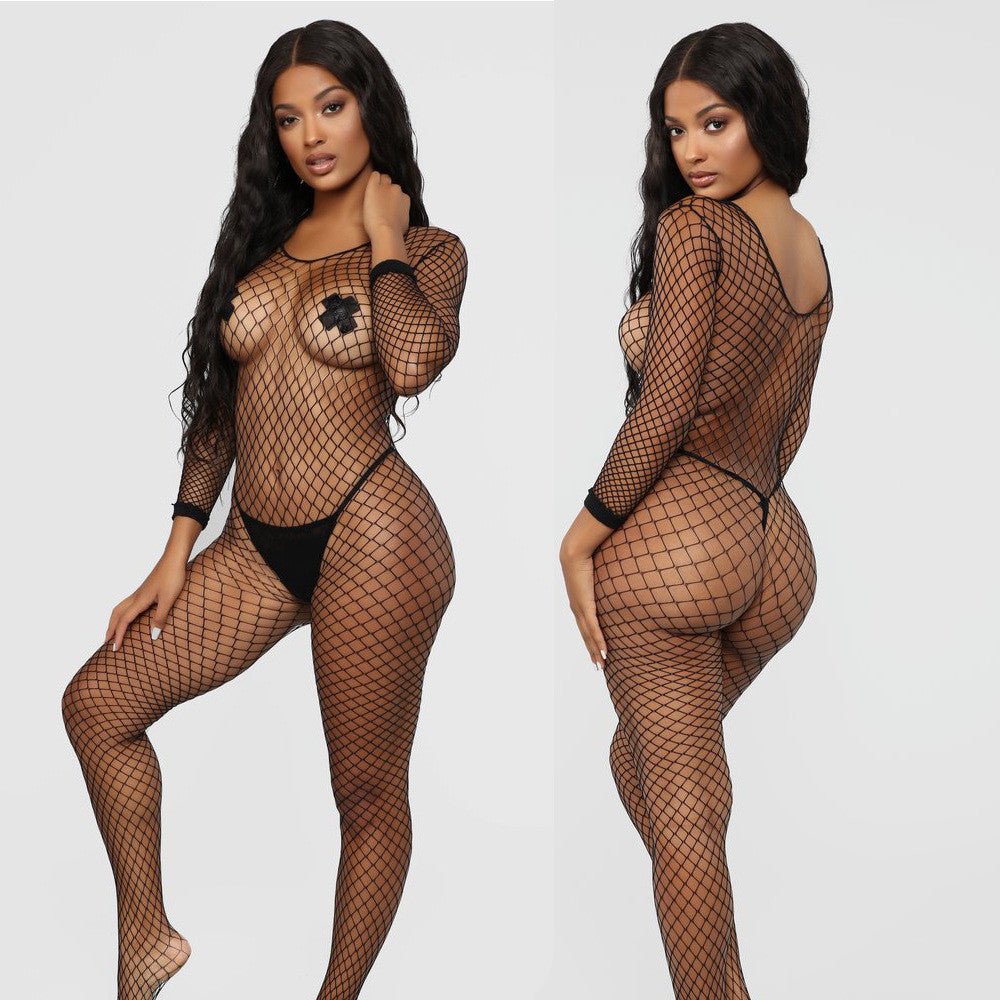 One-piece Stockings Bag Hip Skirt Crotch Panty Stockings