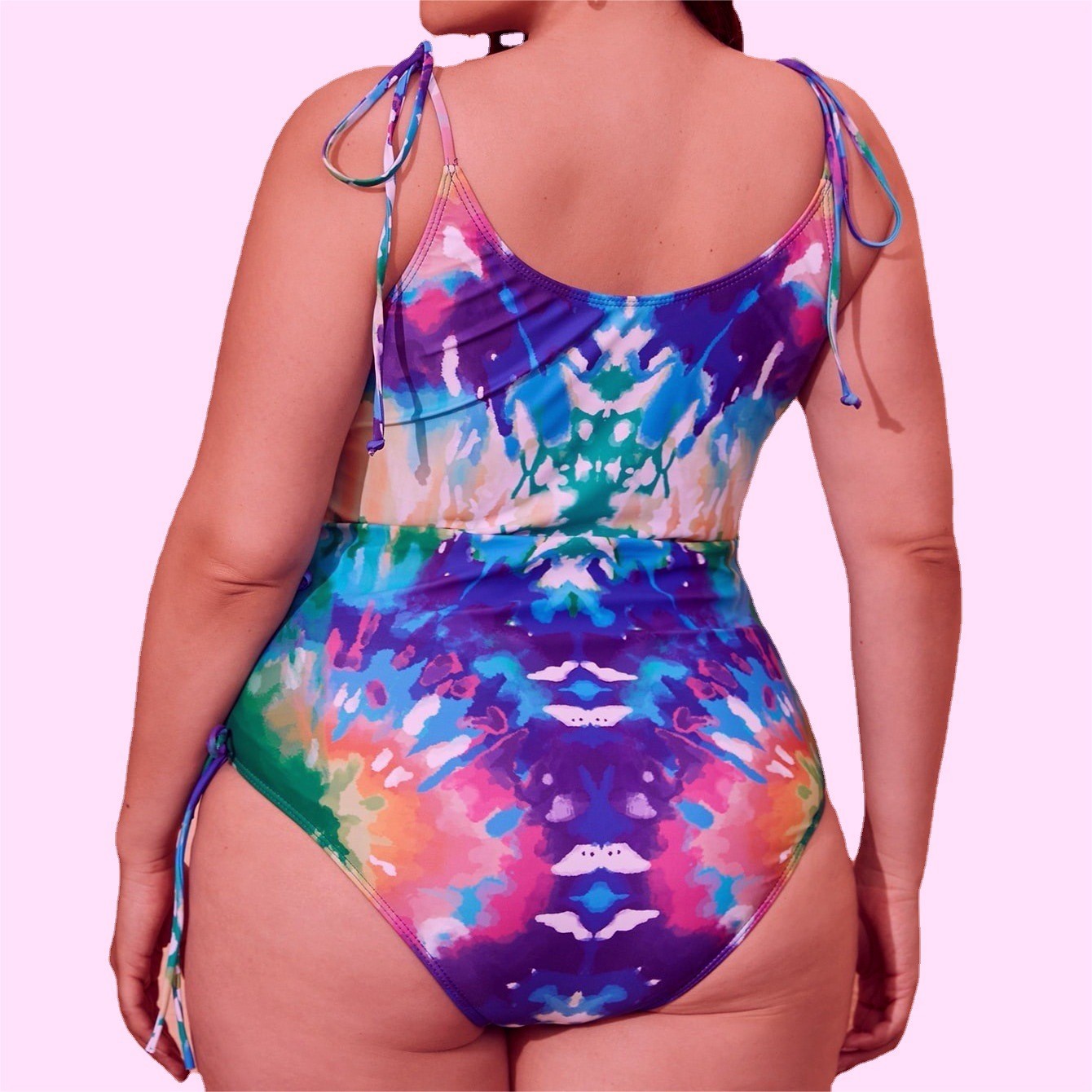 Plus Size One-piece Swimsuit Printed For Women