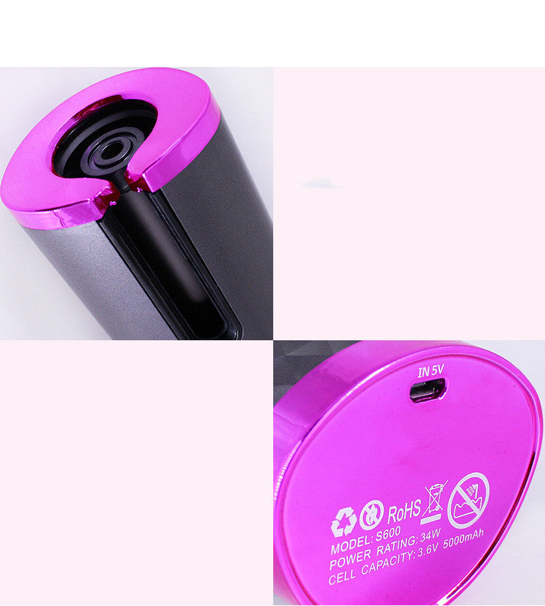 Rechargeable Automatic Hair Curler Portable