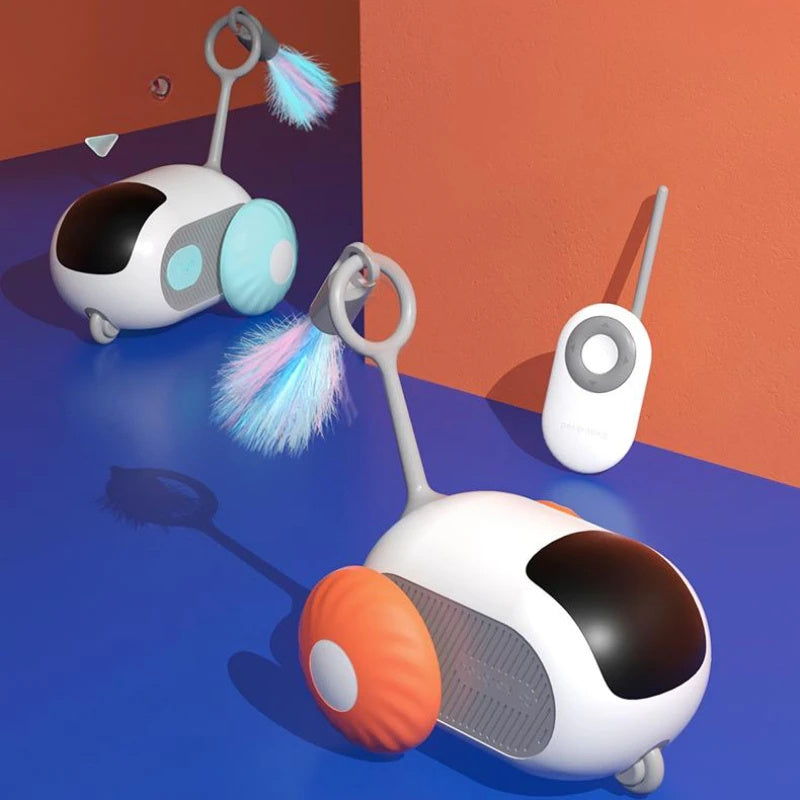 Remote Control Interactive Cat Car Toy Chasing