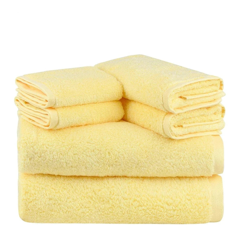 Luxury Bath Towel Set,2 Large Bath Towels Cotton  | Yazijico™