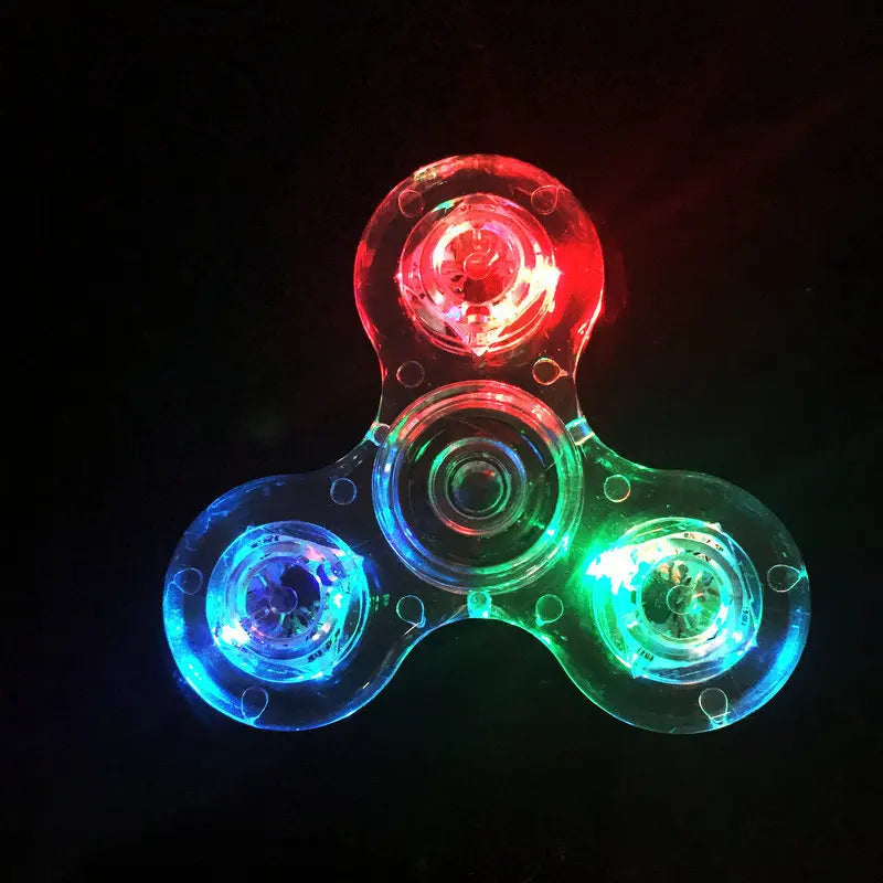Crystal Luminous Fidget Spinner Hand | Yazijico™