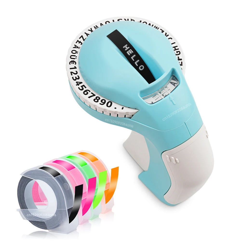 Embossing Manual Typewriter Hand Printing