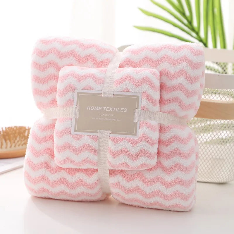 Quick-Drying Microfiber Towel Set Bath Face Towel | Yazijico™