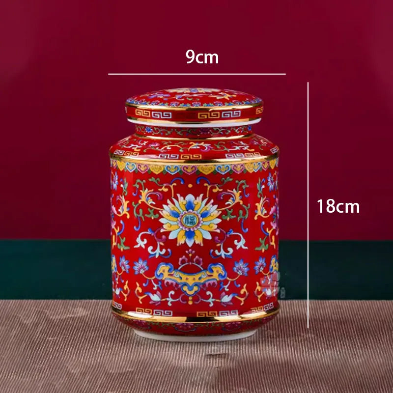 Creative Enamel Colored Ceramic Dinner Plate Set Chinese