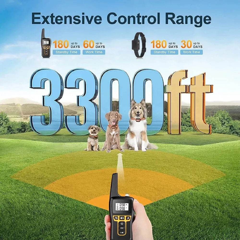 Yazijico™ Dog Training Collar ,Universal Dog Bark - Yazijico™