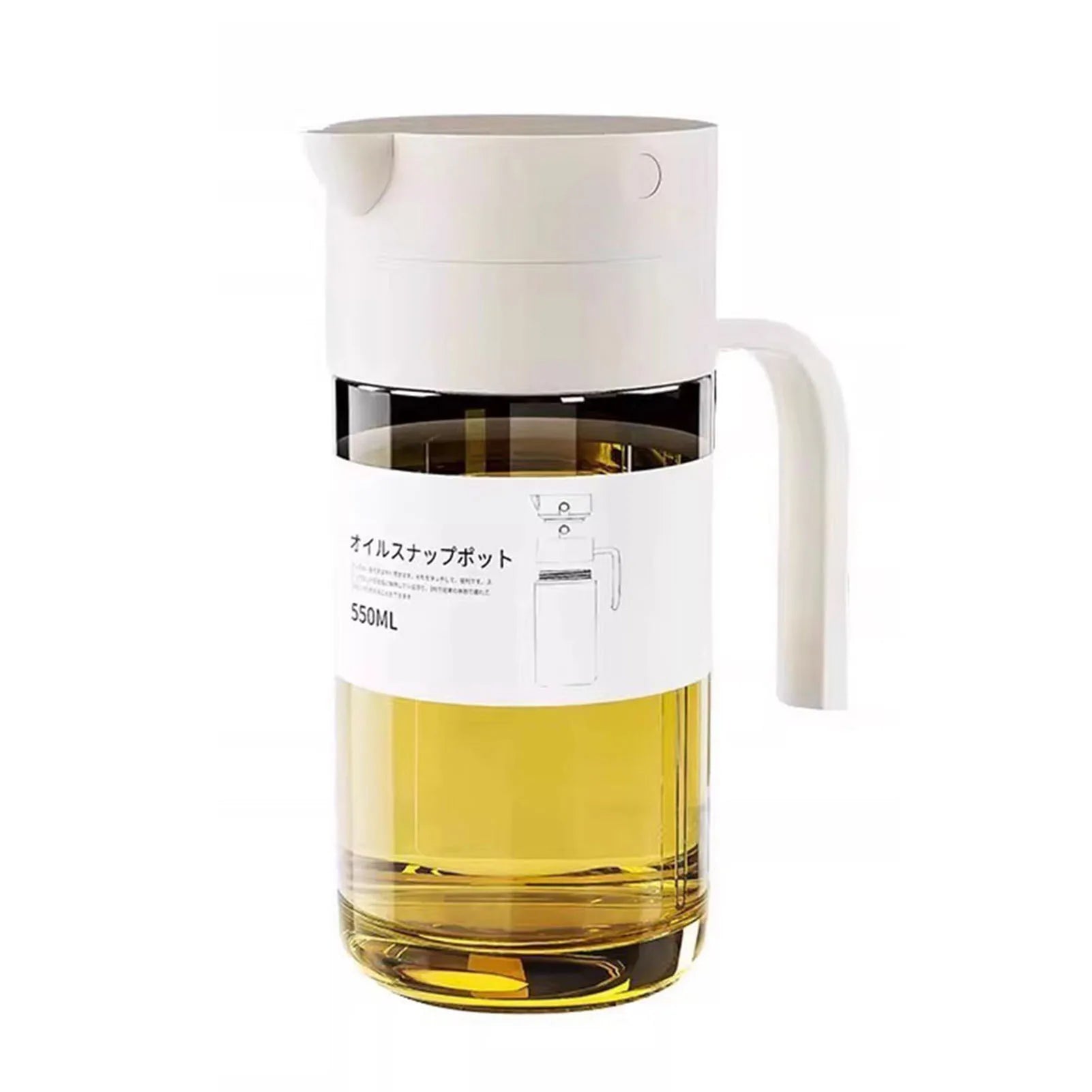 Automatic Press Seasoning Bottle Anti-leak Refillable  Oil  | Yazijico™