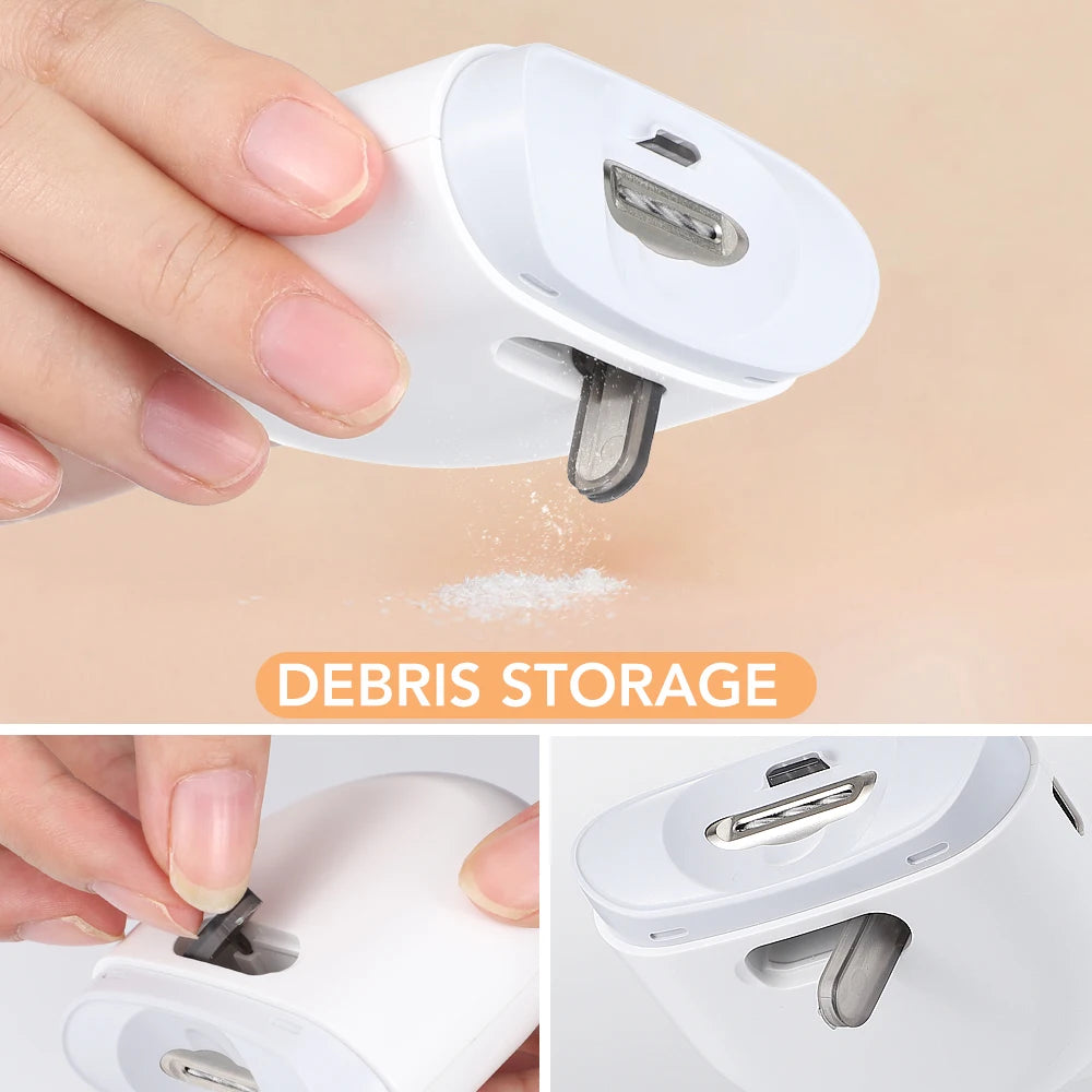 Yazijico™ USB Electric Nail Clipper Cutter With LED Light - Yazijico™