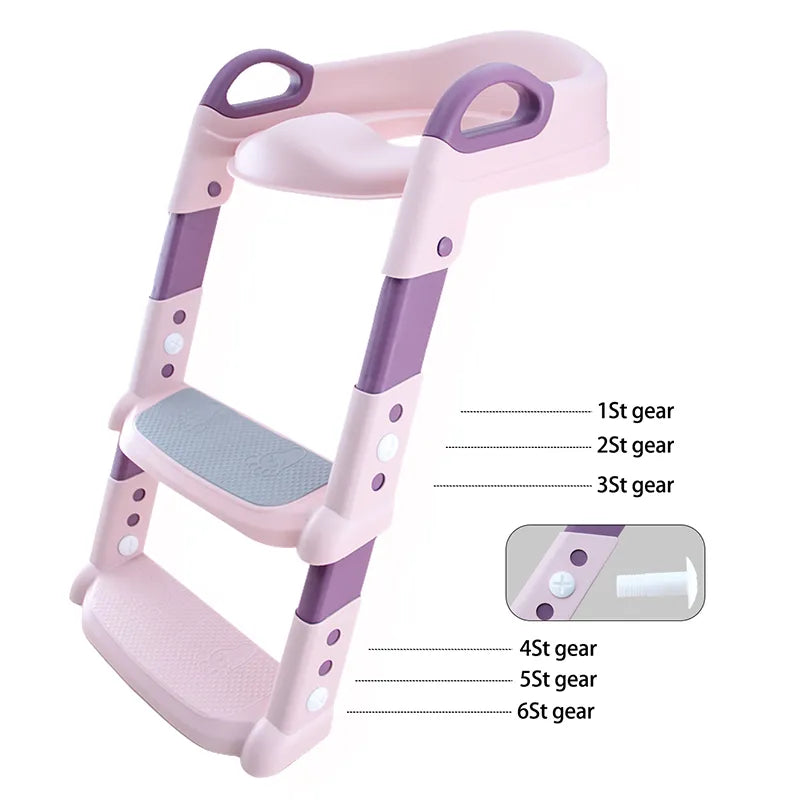 Yazijico™ Stepped Children's Toilet Foldable Foot Stool - Yazijico™