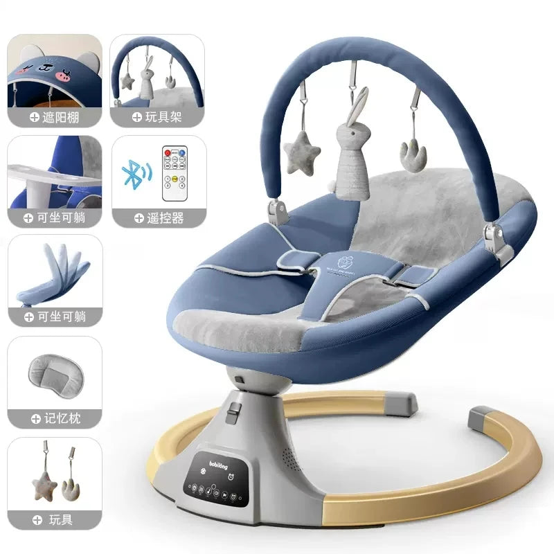 Newborn Baby Electric Rocking Chair Baby Sleeping | Yazijico™