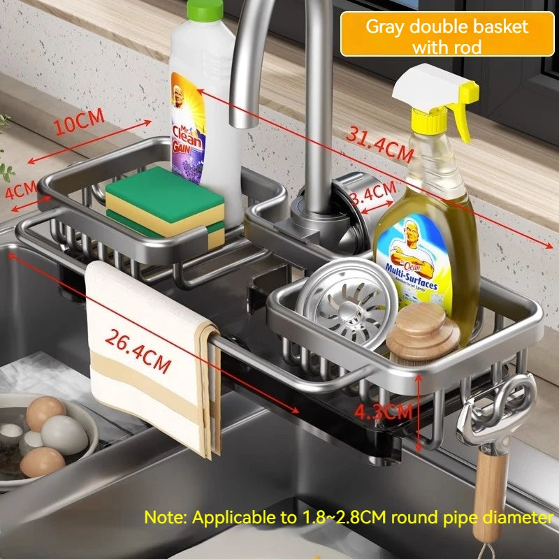 Faucet Rack Perforation-Free Sink Rag | Yazijico™