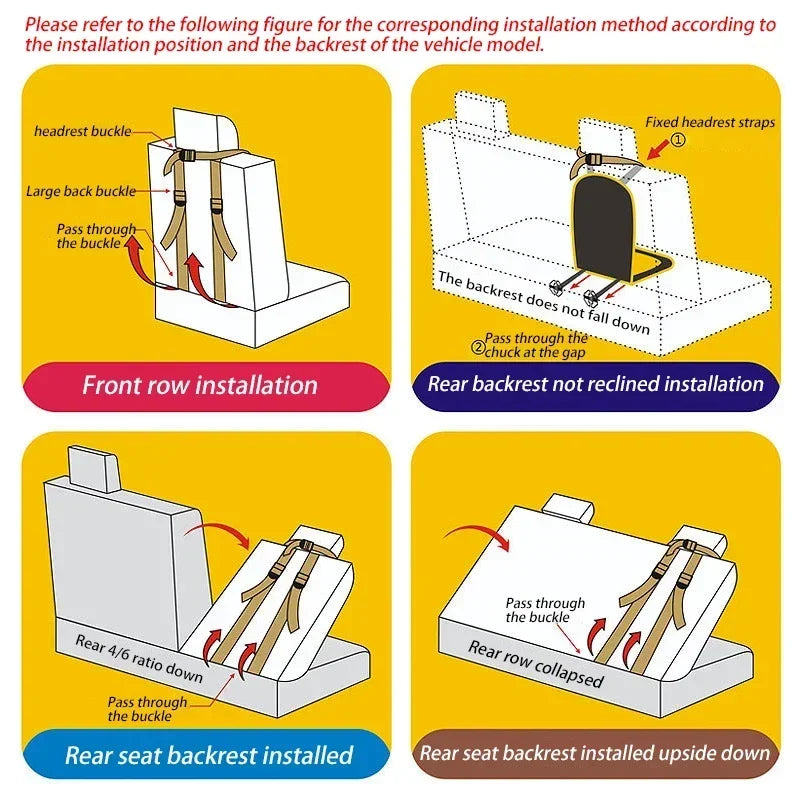 Child Safety Seat Mat for Kids | Yazijico™