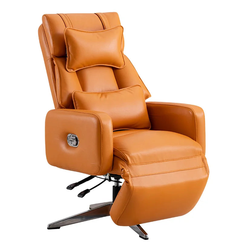 Executive Chair Authentic Leather Comfortable Office Seating | Yazijico™