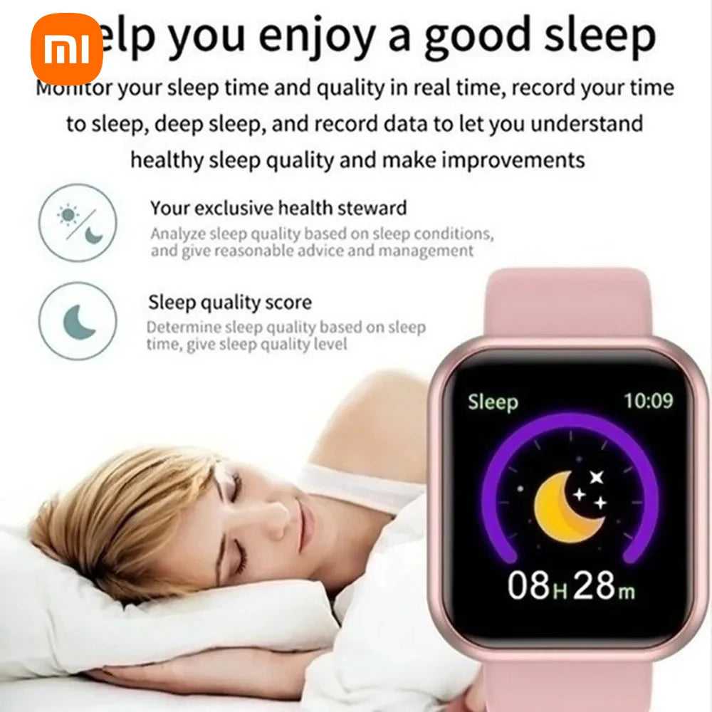 Smart Watch Men Women Kids Gift Bluetooth Music Fitness Sports Bracelet Sleep Monitor