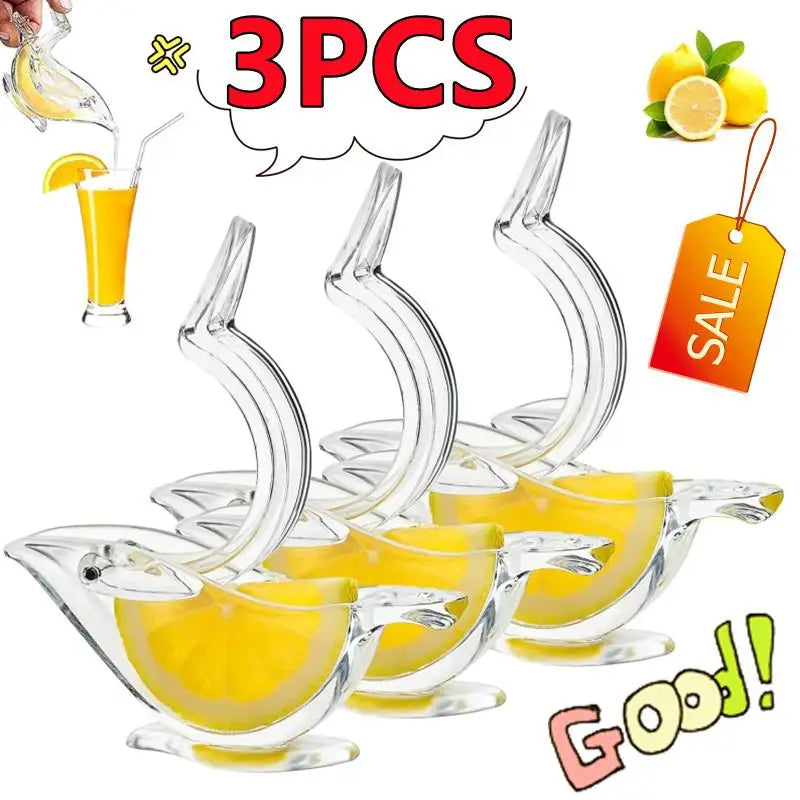Yazijico™ Mini Manual Juicer Bird Shape Transparent Portable - Yazijico™