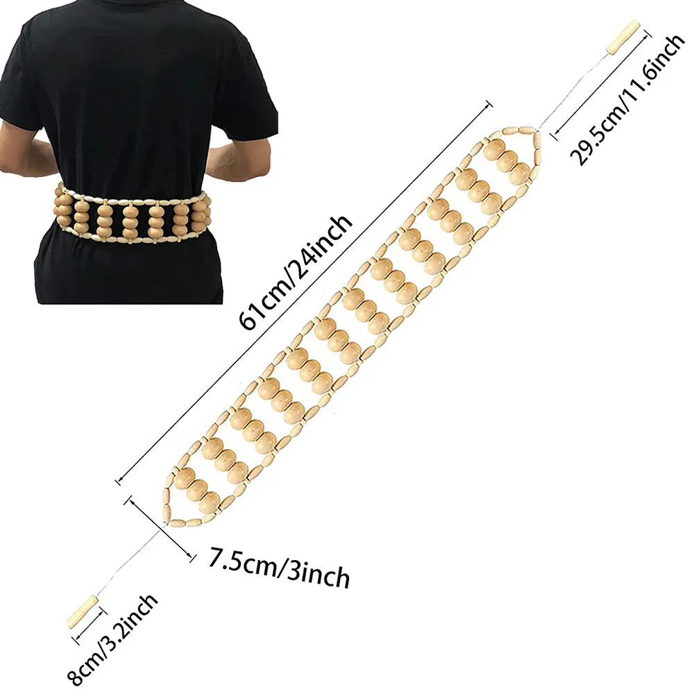 Wood Massage Roller | Yazijico™