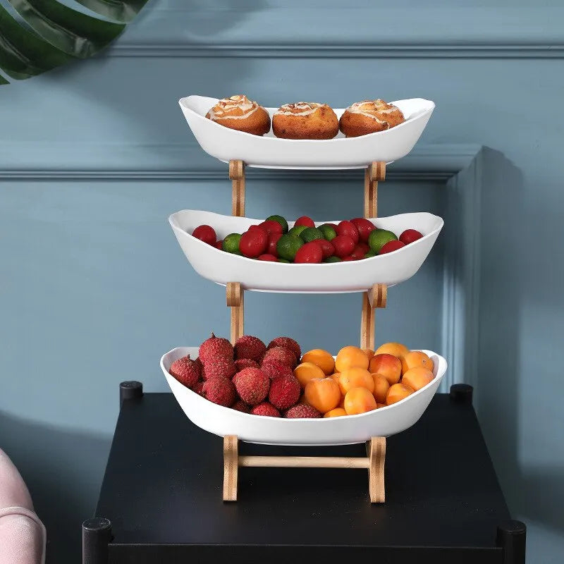 Table Plates Dinnerware Kitchen Fruit Bowl | Yazijico™