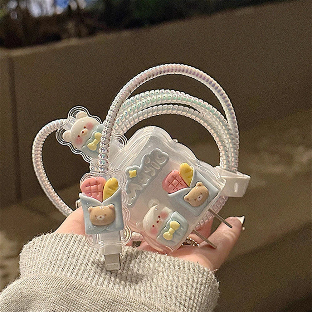 Cable Protector Cover Cute Cartoon | Yazijico™