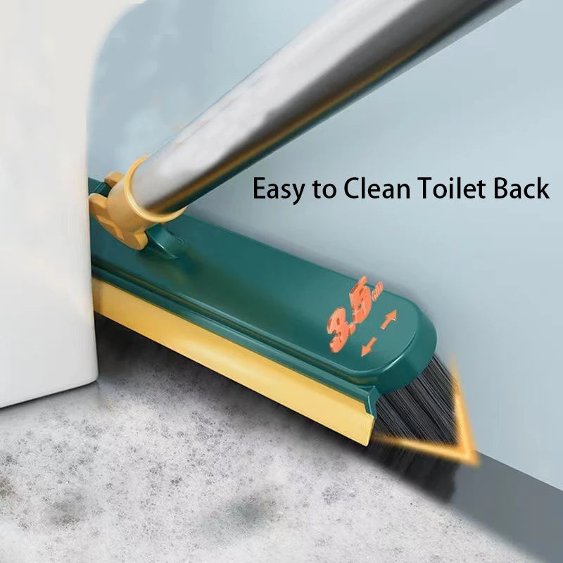 Yazijico™ Floor Scrub Brush 2 in 1 Long Handle Cleaning - Yazijico™