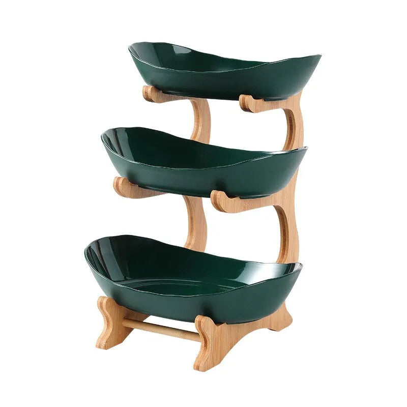 Table Plates Dinnerware Kitchen Fruit Bowl | Yazijico™