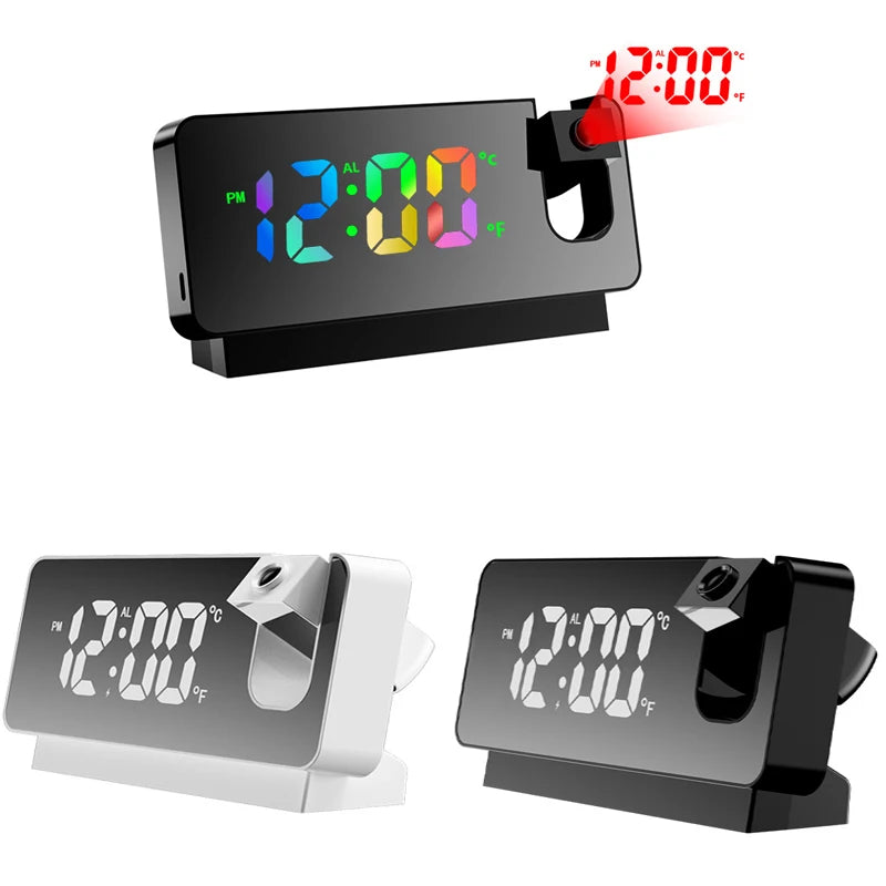 Yazijico™  Projection Alarm Clock for Bedroom - Yazijico™