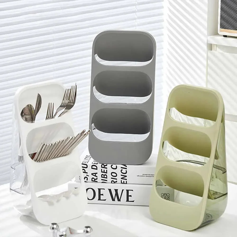 Yazijico™ 3 Layer Cutlery Storage Kitchen Tool - Yazijico™