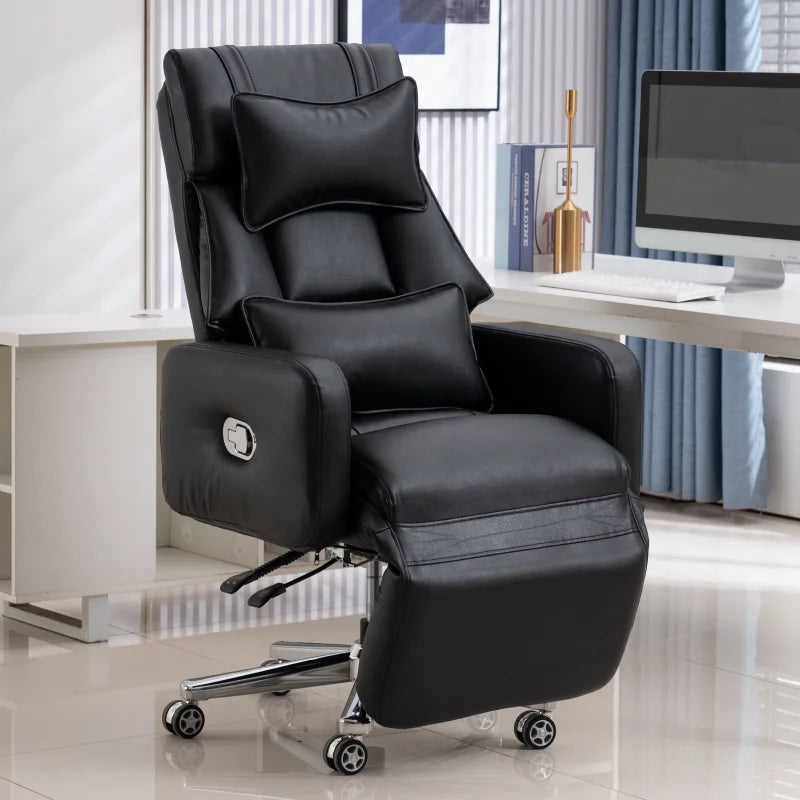 Executive Chair Authentic Leather Comfortable Office Seating | Yazijico™