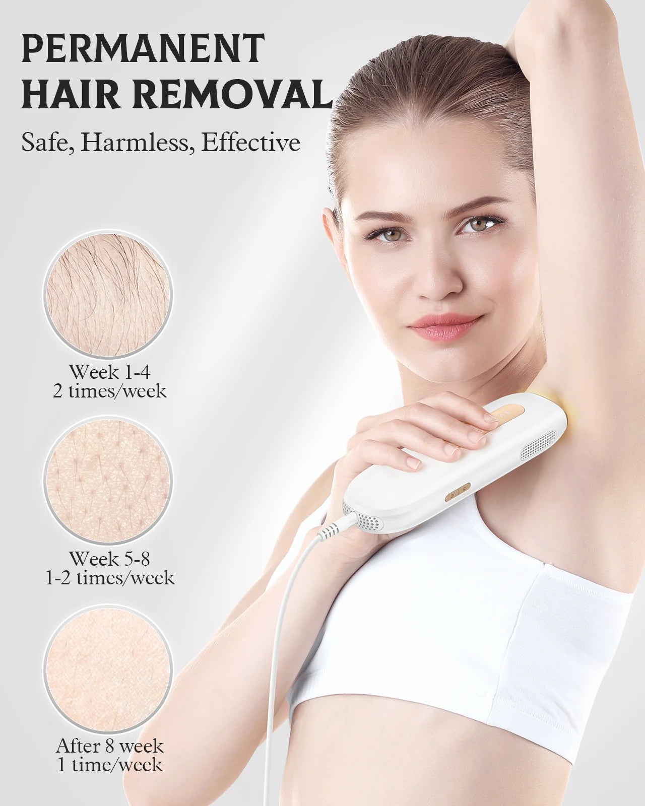 Hair Removal Display Painless Electric Epilator| Yazijico™