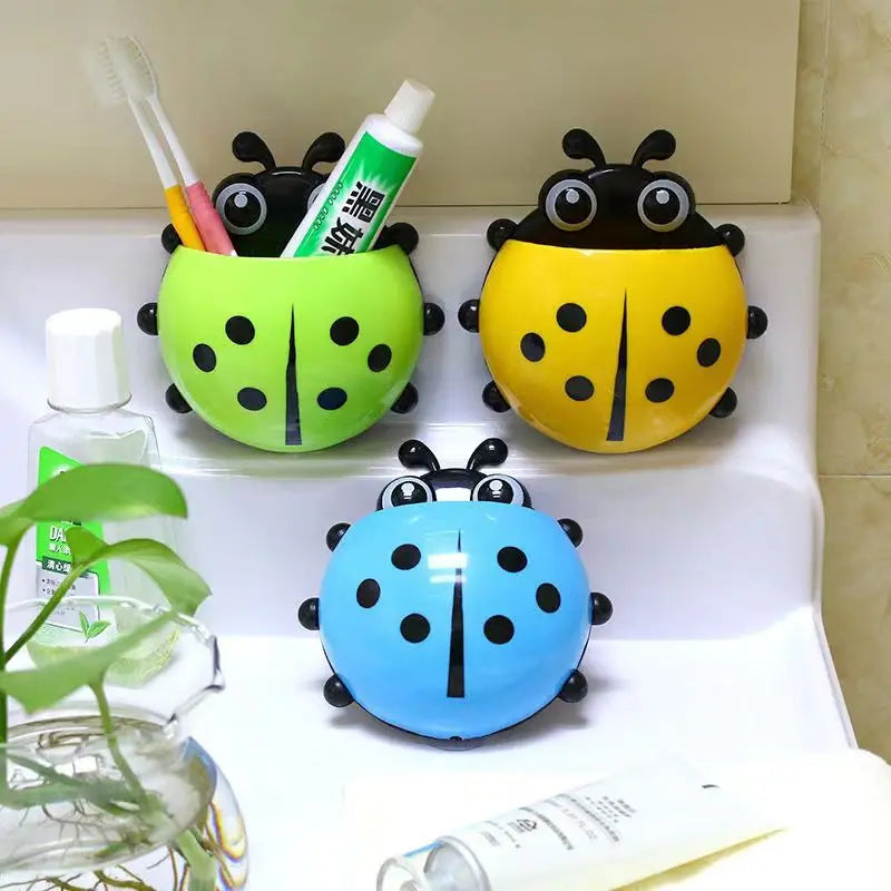 Ladybug Animal Insect Toothbrush Holder Bathroom | Yazijico™
